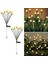 Güneş Enerjili Bahçe Işıkları, Yükseltilmiş 8led Ateş Böceği Işıkları Güneş Enerjili Açık Hava Su Geçirmez, Sallanan Işıklar Dekorasyon, Sıcak Beyaz 2 Adet (Yurt Dışından) 2