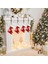 Şömine Için 4 Adet Noel Çorap Tutucular - Koruyucu Pedli Ayarlanabilir Çorap Askıları - Dekorasyon Yok (Yurt Dışından) 5