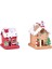 Işıklı Ev Doğuş Dekoru Minyatür Ev Isa'nın Doğuşu Süsleri Işıklı Zencefilli Kurabiye Evi Noel Led'i (Yurt Dışından) 1