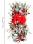 Akülü Ön Aydınlatmalı Merdiven Noel, Ön Kapı Için Noel Çelenkleri, Kapalı Açık Kırmızı Için Asılı Süsler (Yurt Dışından) 4