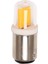 BA15D LED Ampul 3W 110V 220V Ac Karartmayan 300 Lümen Cob 1511 LED Lamba Beyaz Avize Dikiş Makinesi Için Sıcak Beyaz (Sıcak Beyaz) (Yurt Dışından) 1