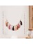Boho Garland Duvara Asılan Dekor Pastel Banner, Ahşap Boncuklu ve 2 Parça Renkli Pom Pom(A) (Yurt Dışından) 5