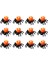 12 Pcs Cadılar Bayramı Dekoratif Mumlar, Cadılar Bayramı Örümcek Tealights Cadılar Bayramı Partisi Için Ürkütücü Elektrikli Titrek Mumlar (Yurt Dışından) 1