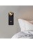 Sıva Üstü Plug-In Yatak Odası Duvar Lambası Otel Yatak Odası Başucu Okuma Lambası Basın Anahtarı Başucu Duvar Lambası (Yurt Dışından) 5