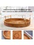 Rattan Saklama Tepsisi, Saplı Yuvarlak Sepet, El Dokuma, Rattan Tepsi Hasır Sepet Ekmek Meyve Yemeği Kahvaltı Teşhiri L (Yurt Dışından) 5