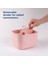 2pcs Caddys Organizatör, Saplı Istiflenebilir Plastik Caddy'ler, Masa Caddy'leri, Sanat Organizatörleri ve Depolama, Makyaj Caddy'leri Mavi (Yurt Dışından) 4