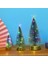 Masa LED Noel Ağacı Gece Lambası Dekorasyon Işık Mini Noel Ağacı Yeni Yıl Hediyesi M (Yurt Dışından) 4
