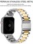 Apple Watch Uyumlu 38MM 40MM 41MM 1/2/3/4/5/6/se/7/8/9/ultra 2 Metal Kordon Premium 2
