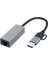 USB Tip C RJ45 Kablolu Ağ Kartına Harici Kablolu USB 3.0 Dizüstü Bilgisayar Için Ethernet Adaptörüne, 1000MBPS (Yurt Dışından) 1