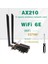 Wi-Fi 6e Pcıe Kablosuz Ağ Kartı 5g/6ghz Wifi Adaptörü Bluetooth 5.2 Pcı Express 802.11AX AX210 Wifi Kartı (Yurt Dışından) 2