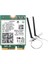 AX1675I Wıfı Kartı + 8db Anten Wifi 6e M.2 Anahtar E Cnvio 2 Band 2.4g/5g/6ghz Kablosuz Kart AX211 Bt 5.2 Win 10 Için (Yurt Dışından) 1