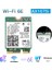 AX1675I Wıfı Kartı + 8db Anten Wifi 6e M.2 Anahtar E Cnvio 2 Band 2.4g/5g/6ghz Kablosuz Kart AX211 Bt 5.2 Win 10 Için (Yurt Dışından) 2