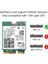 AX1675I Wıfı Kartı + 8db Anten Wifi 6e M.2 Anahtar E Cnvio 2 Band 2.4g/5g/6ghz Kablosuz Kart AX211 Bt 5.2 Win 10 Için (Yurt Dışından) 4