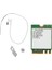 AX210NGW Wifi Kartı Wı-Fı 6e Bluetooth 5.2 2.4ghz 5ghz 3000MBPS M.2 Kablosuz Adaptör 802.11AX Ağ Kartı (Yurt Dışından) 1