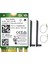 8260 8260NGW Wifi Kartı + 2X8DB Anten 2.4g/5 Ghz 867 M Bluetooth 4.2 Ngff M.2 Wifi Kablosuz Kart Modülü Ac 8260 Için (Yurt Dışından) 1