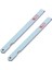 2x 200MM Uzun 17 Yaprak 0.02MM-1.0MM Boşluk Kalın Ölçü Feeler Ölçer Gage (Yurt Dışından) 1