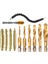 12 Adet Matkap Ucu Seti Matkap ve Musluk Setleri Hss Hex Shank Bit Esnek Mil Kırık Vida Çıkarıcı Aracı Aksesuarları (Yurt Dışından) 1