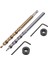 Adet 1/4 Inç Hex Shank Cep Delik Matkap Ucu + 3/8 (9.5mm) Yedek Büküm Adım Matkap Ucu Derinlik Durdurma Yaka ile Manuel Cep Delik Jig Sistemi Matkap Kılavuzu Matkap Araçları Kiti (Yurt Dışından) 1