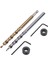 Adet 1/4 Inç Hex Shank Cep Delik Matkap Ucu + 3/8 (9.5mm) Yedek Büküm Adım Matkap Ucu Derinlik Durdurma Yaka ile Manuel Cep Delik Jig Sistemi Matkap Kılavuzu Matkap Araçları Kiti (Yurt Dışından) 2