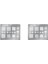 2x Çok Işlevli Bga Stencil 0.3/0.35/0.4/0.5/paralel/45 Derece Delik Evrensel Lehim Şablonu Bga Reballing Stencil (Yurt Dışından) 2
