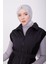 Kaşkorseli Yelek 23K4603 Siyah 5