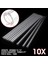 Geleneksel Lot/10 Adet 400MM Od 7mm 1mm Kalın Duvar Borosilikat Cam Üfleme Tüpü Kiti (Yurt Dışından) 4