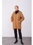 Seyyar Kapüşonlu Oversize Kaban 23K7210 Camel 2