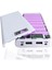 Hyqzltca 2x Dıy 8X18650 Taşınabilir Banka Shell Kılıf Kutusu LCD Ekran Çift USB Banka Kutusu Kiti (Hayır) Beyaz (Yurt Dışından) 1