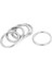 30MM x 3mm Paslanmaz Çelik Dokuma Çemberleme Kaynaklı O Ringler 5 Adet (Yurt Dışından) 1