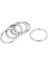 30MM x 3mm Paslanmaz Çelik Dokuma Çemberleme Kaynaklı O Ringler 5 Adet (Yurt Dışından) 2