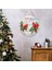 Ön Kapı Için Kış Çelenkleri, Noel Kapı Askısı, Mutlu Noeller Tabelası, Kış Duvar Dekoru, Kar Tanesi Çelengi (Yurt Dışından) 5