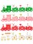 4 Adet Noel Tren Süsleri Tren Dekorlu Mini Tren Dekor Noel Partisi Için Set (Yurt Dışından) 1