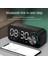 Ayna Kablosuz Bluetooth 5.0 Hoparlör Taşınabilir Mini Saat Ev Saati Çalar Saat Masaüstü Ses Bluetooth Hoparlör (Yurt Dışından) 5