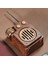 Retro Radyo Kablosuz Bluetooth Radyo Hoparlör Taşınabilir Kablosuz Vintage Hoparlör Ev Dış Mekan Için Eski Moda Stil Radyo (Yurt Dışından) 5