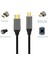 USB C - Mini Displayport Kablosu 3 - Mini Dp Kablosu Için USB Tip C 4K Adaptör Kablosu (Yurt Dışından) 4