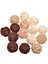 15 Paket 5 cm Hasır Rattan Topları Vazo Dolgu Dekor Dekorasyon Zanaat Dıy (Yurt Dışından) 1