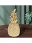 Icı Reçine Ananas Şekilli Süs Altın Parçası 9X9X25CM (Yurt Dışından) 3