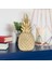 Altın Reçine Ananas Şekilli Süs El Sanatları Dekoratif Centerpieces 5.5X5.5X15CM (Yurt Dışından) 3