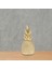 Altın Reçine Ananas Şekilli Süs El Sanatları Dekoratif Centerpieces 5.5X5.5X15CM (Yurt Dışından) 5