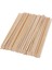 100 Paket 4mm Ahşap Bitmemiş Ahşap Yuvarlak Çubuk Dübel Çubuk (Yurt Dışından) 1