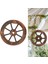 Için Dekoratif Ahşap Tekerleği Açık Korozyon Önleyici Asılı (Yurt Dışından) 4
