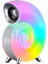 Kabuklu LED Gece Lambası Rgb Gündoğumu Başucu Lambası Stereo Bluetooth Hoparlör ile Renkli Müzik Ritim Işığı App Kontrolü (Yurt Dışından) 1