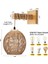 Retro Duvar Lambası Dokuma Rattan Ahşap Aplikler Oturma Odası Başucu Lambası Eski Yatak Odası Dekorasyon Aydınlatma-B (Yurt Dışından) 4