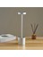 Iskandinav Masa Lambası LED Dokunmatik Masa Lambası Bar Otel Cafe Dekorasyon Masa Lambası USB Gece Lambası Gümüş (Yurt Dışından) 5