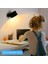 LED Duvar Aplik, Duvara Montaj Rgb Lamba USB Şarj Edilebilir 360 ° Döndürülebilir Manyetik Top, Başucu Beyaz Için Akülü Duvar Işığı (Yurt Dışından) 5