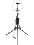 Tripod Standlı Telefon Tutuculu Halka Işık, Bluetooth Uzaktan Kumandalı Telefon Için 10 Inç Selfie Halka Işığı, Canlı Yayın Için (Yurt Dışından) 3