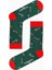 5'li Yılbaşı Christmas Desenli Renkli Hediye Çorap Kutusu 2