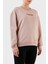 % 100 Pamuk Parlak Taş Logolu Bisiklet Yaka Regular Fit Kadın Sweatshirt 101607 A12I D46 4