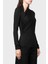 Slim Fit Jarse Asimetrik Drapeli Bluz Kadın Bluz 102363 A1DE Z99 1