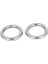 Ncanruı 20MM x 3mm Paslanmaz Çelik Dokuma Çemberleme Kaynaklı O Yüzükler 5 Adet (Yurt Dışından) 3